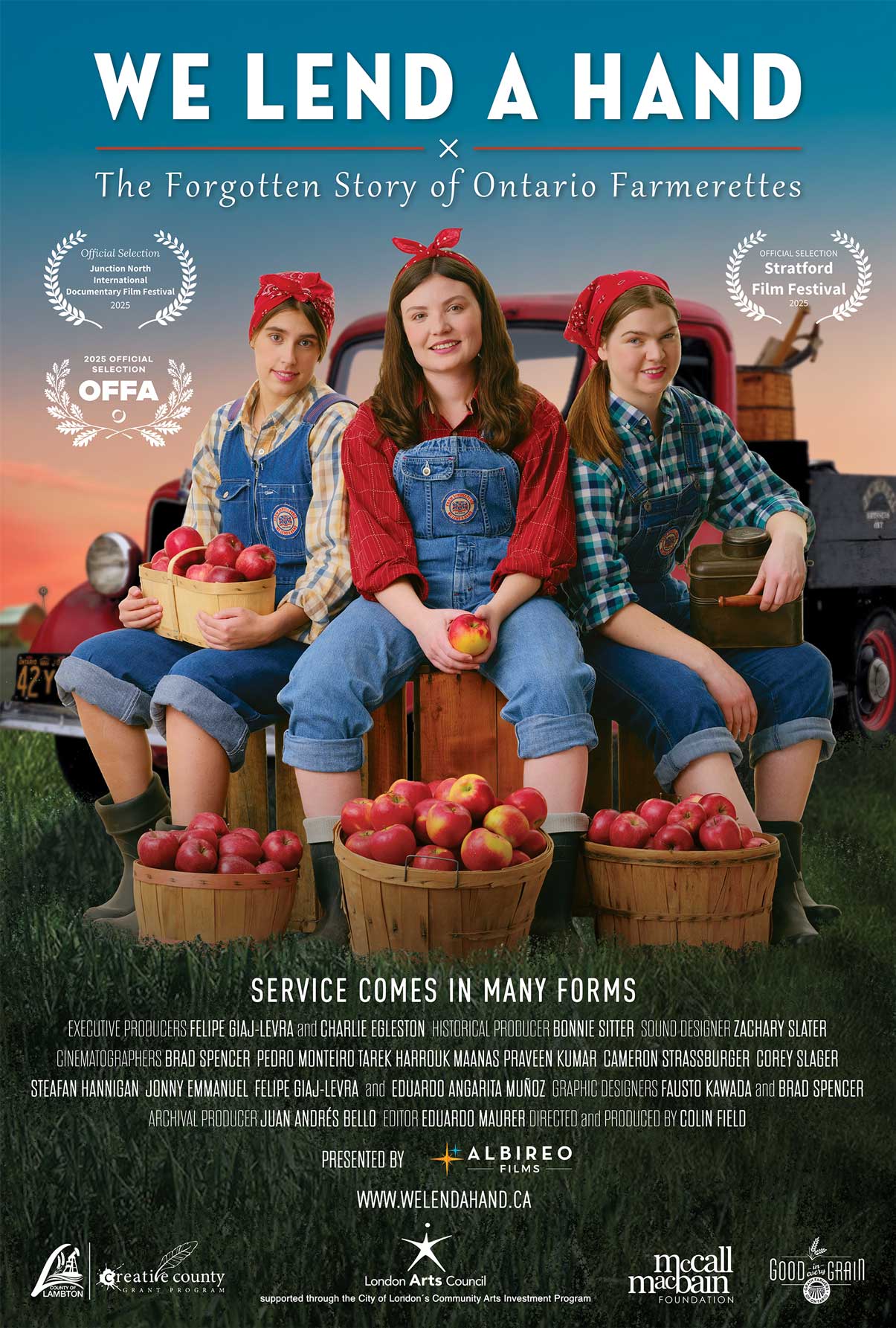 We Lend a Hand poster