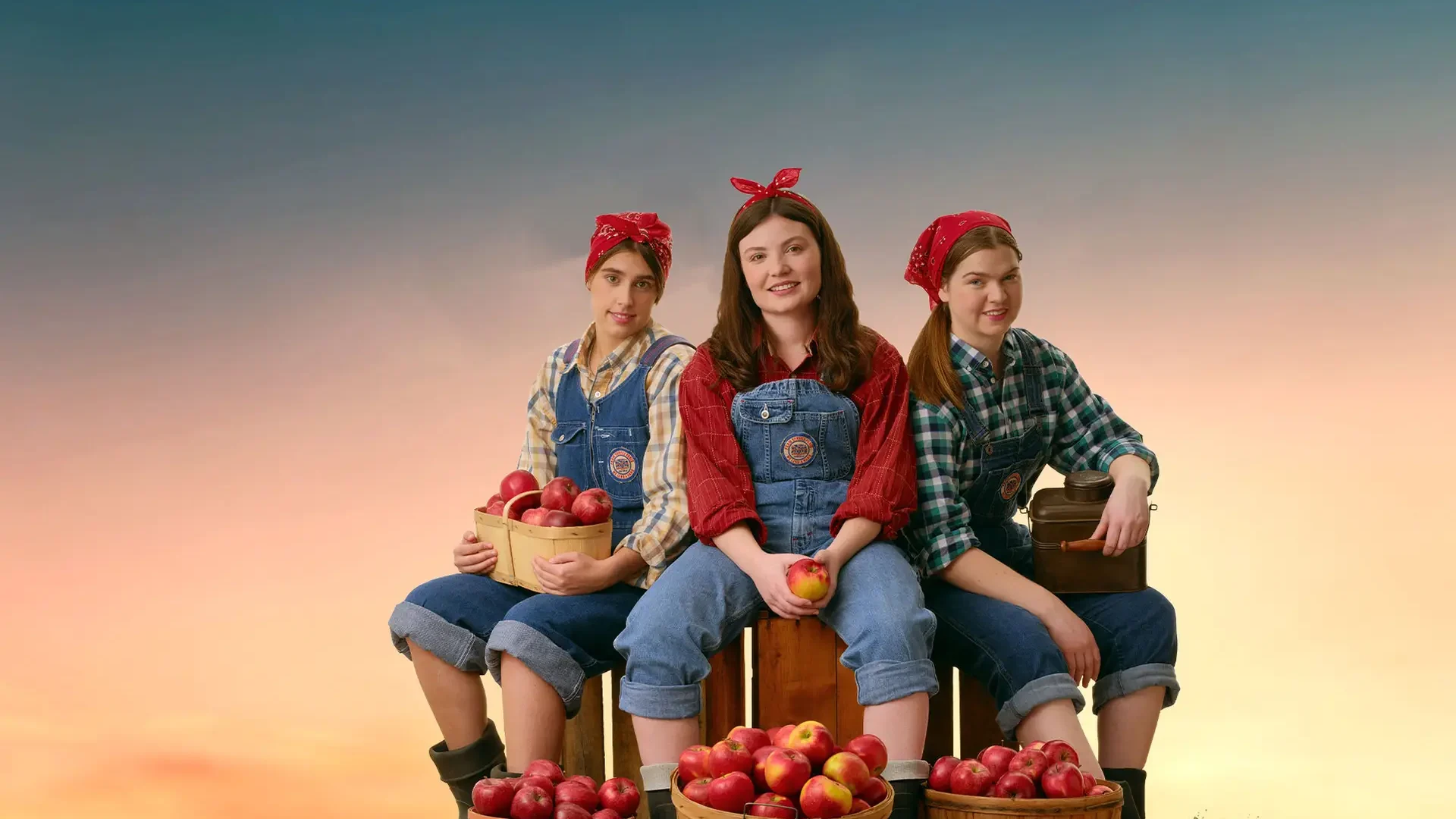 WLAH_testimonials_banner We Lend a Hand - The three Farmerettes sitting